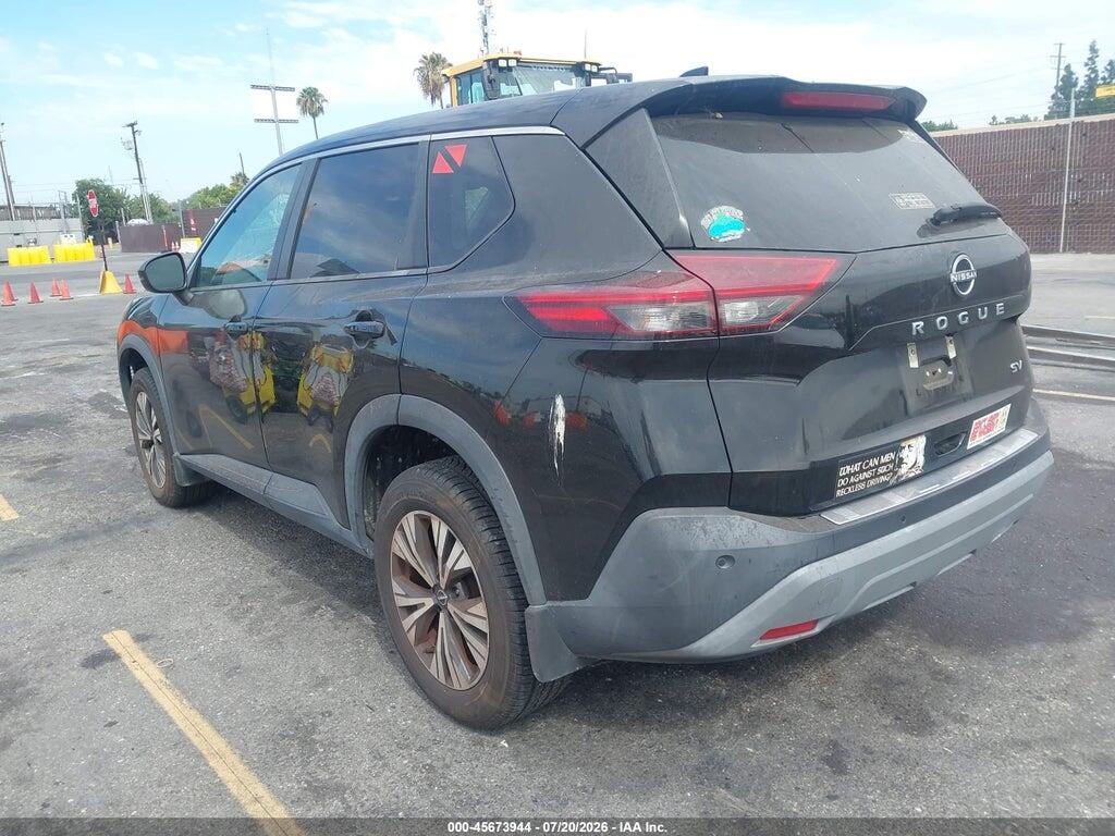5N1BT3BA2NC683022 2022 NISSAN ROGUE photo no. 3