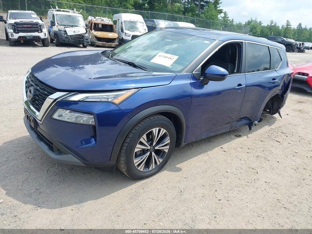 5N1BT3BB7NC695045 2022 NISSAN ROGUE photo no. 2