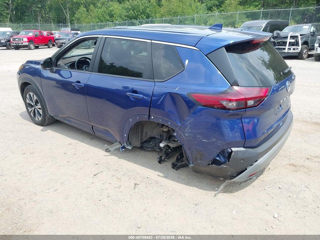 5N1BT3BB7NC695045 2022 NISSAN ROGUE photo no. 3