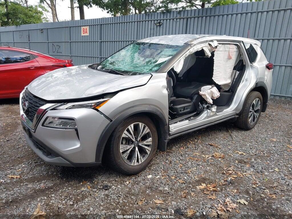 5N1BT3BB9NC673533 2022 NISSAN ROGUE photo no. 2
