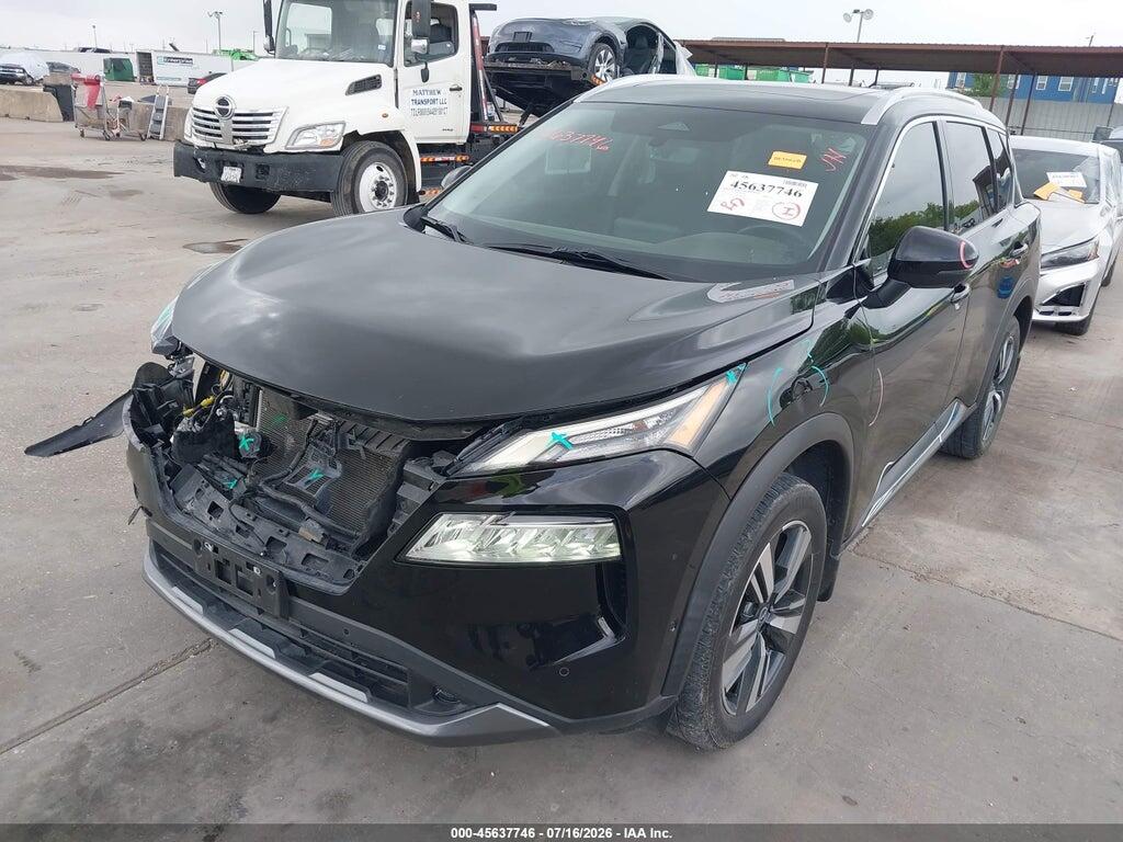 5N1BT3CA3NC704264 2022 NISSAN ROGUE photo no. 2