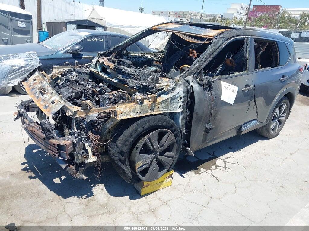 5N1BT3CA5NC706856 2022 NISSAN ROGUE photo no. 2