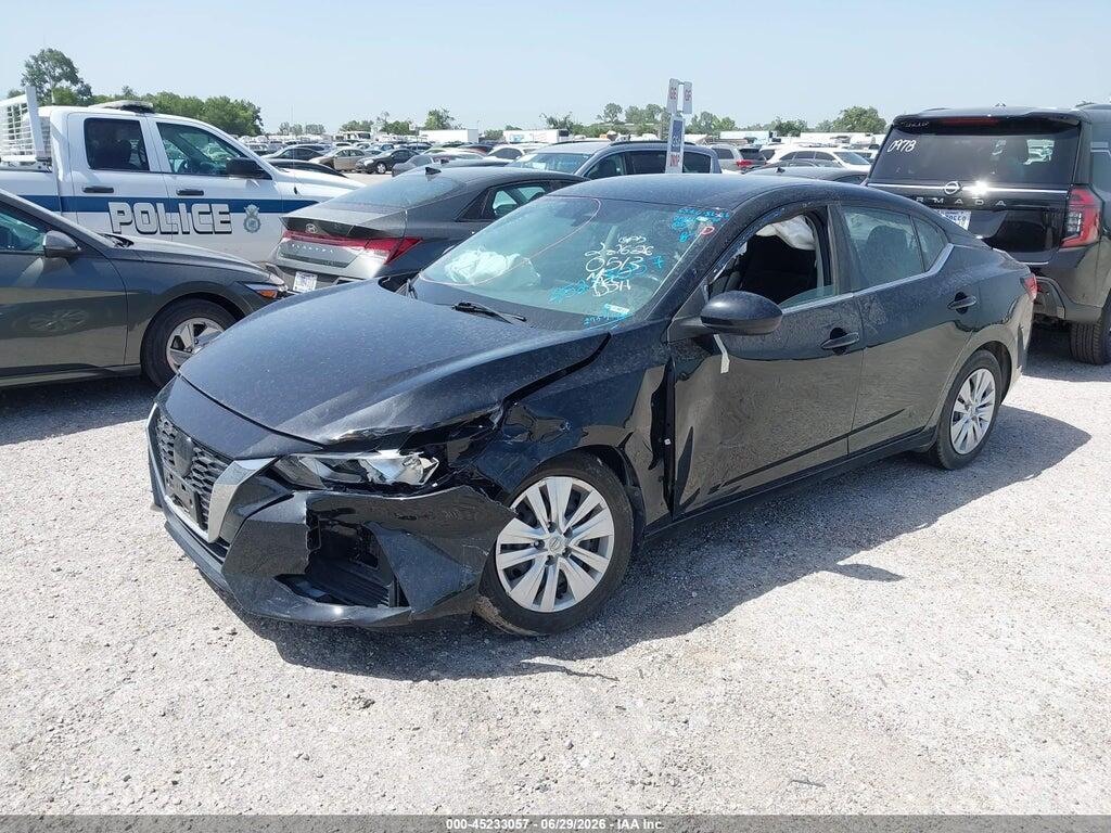 3N1AB8BVXNY275476 2022 NISSAN SENTRA photo no. 2
