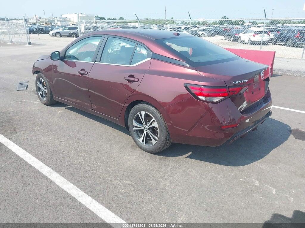 3N1AB8CV7NY301028 2022 NISSAN SENTRA photo no. 3