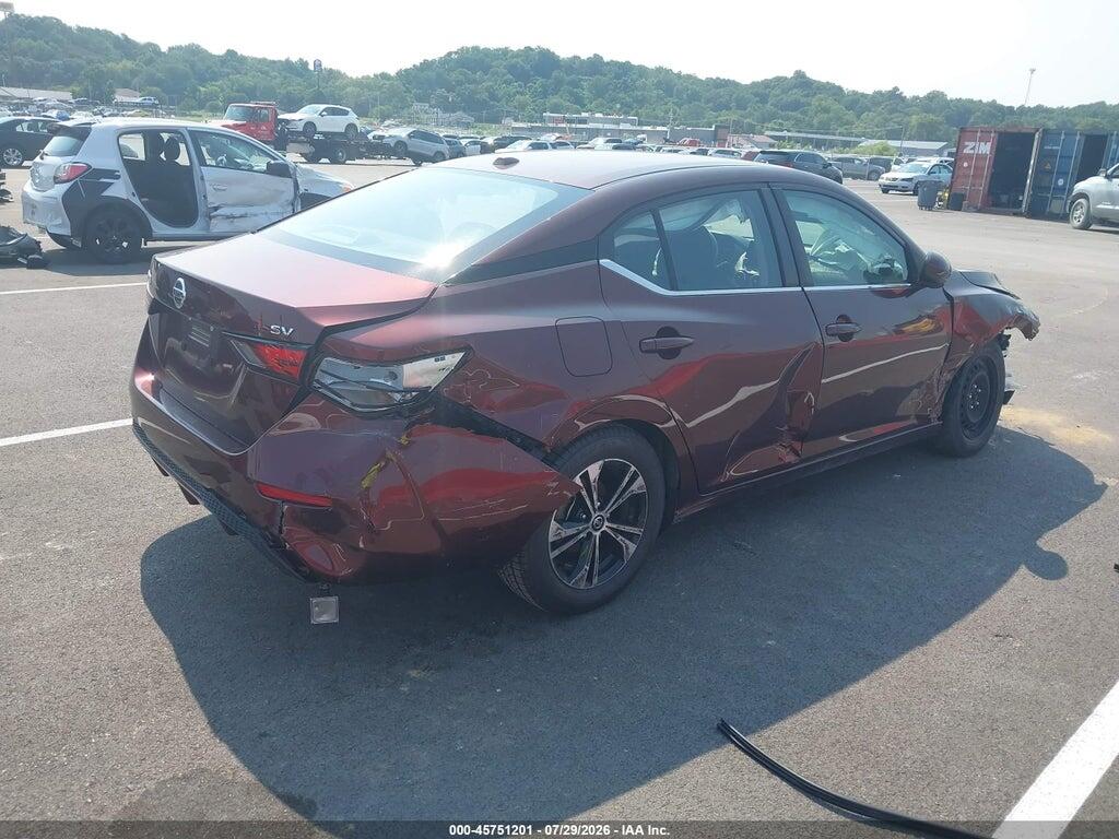 3N1AB8CV7NY301028 2022 NISSAN SENTRA photo no. 4
