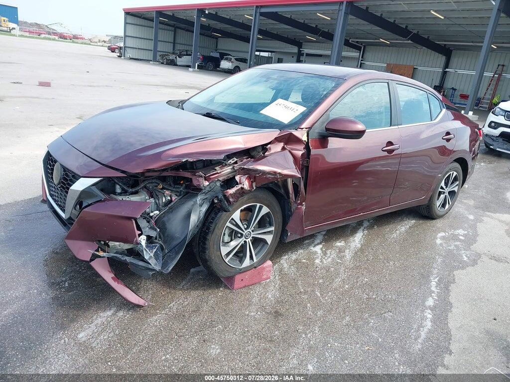 3N1AB8CV6NY220618 2022 NISSAN SENTRA photo no. 2
