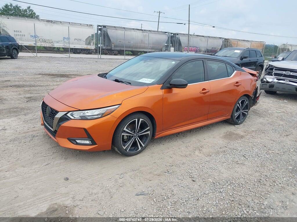 3N1AB8DV0NY212318 2022 NISSAN SENTRA photo no. 2