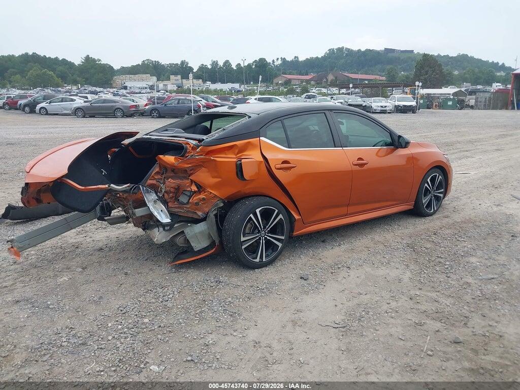 3N1AB8DV0NY212318 2022 NISSAN SENTRA photo no. 4
