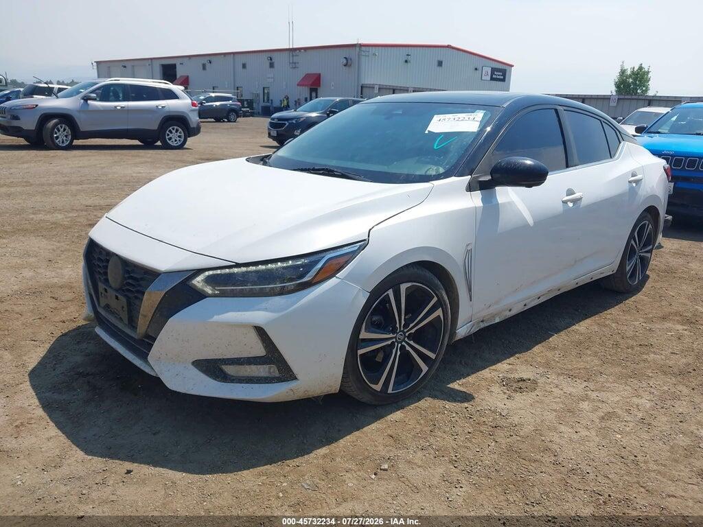 3N1AB8DV2NY283147 2022 NISSAN SENTRA photo no. 2