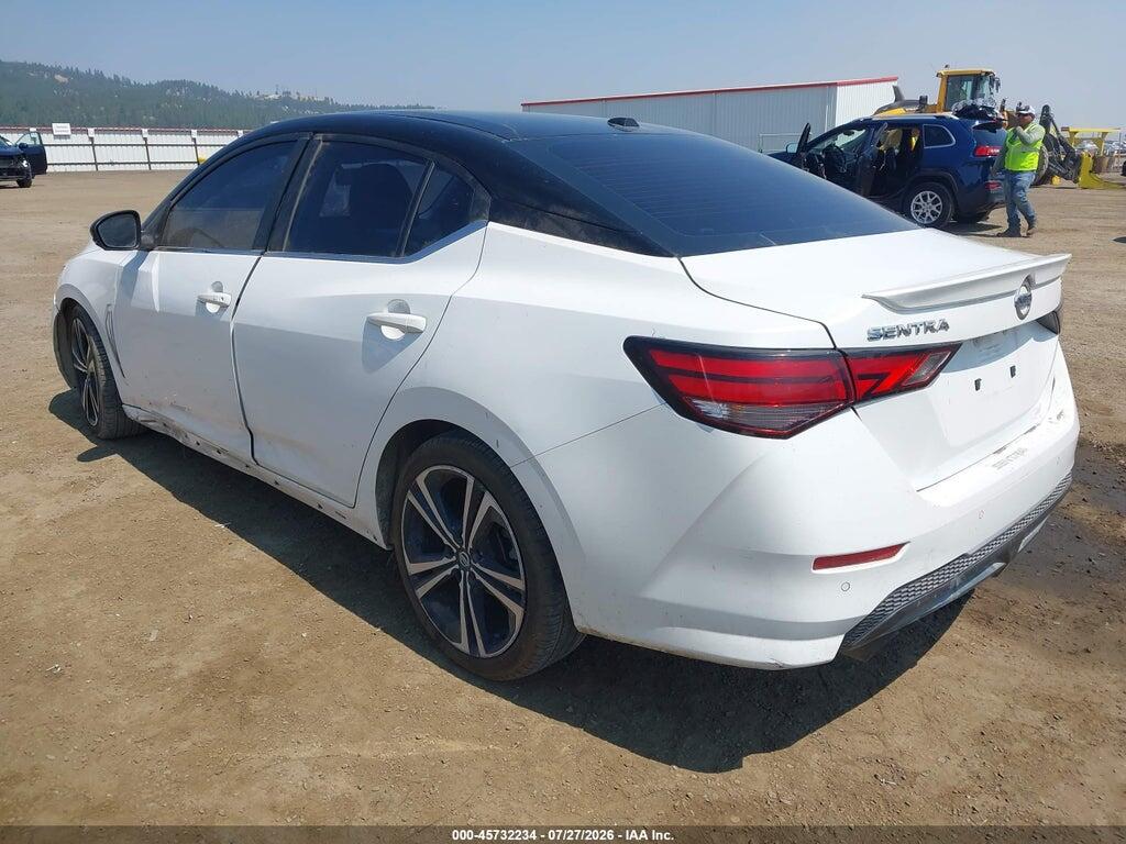 3N1AB8DV2NY283147 2022 NISSAN SENTRA photo no. 3