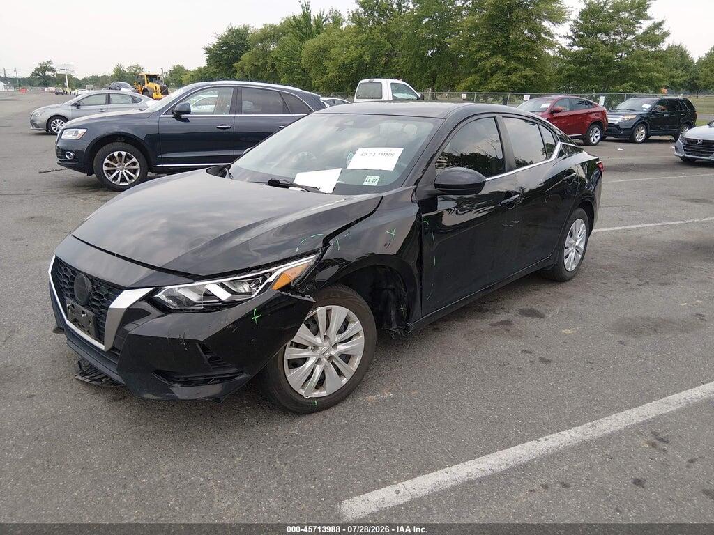 3N1AB8BV4NY309301 2022 NISSAN SENTRA photo no. 2