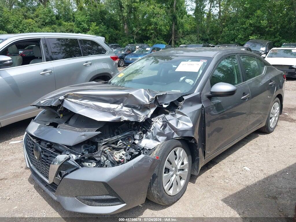 3N1AB8BVXNY240095 2022 NISSAN SENTRA photo no. 2