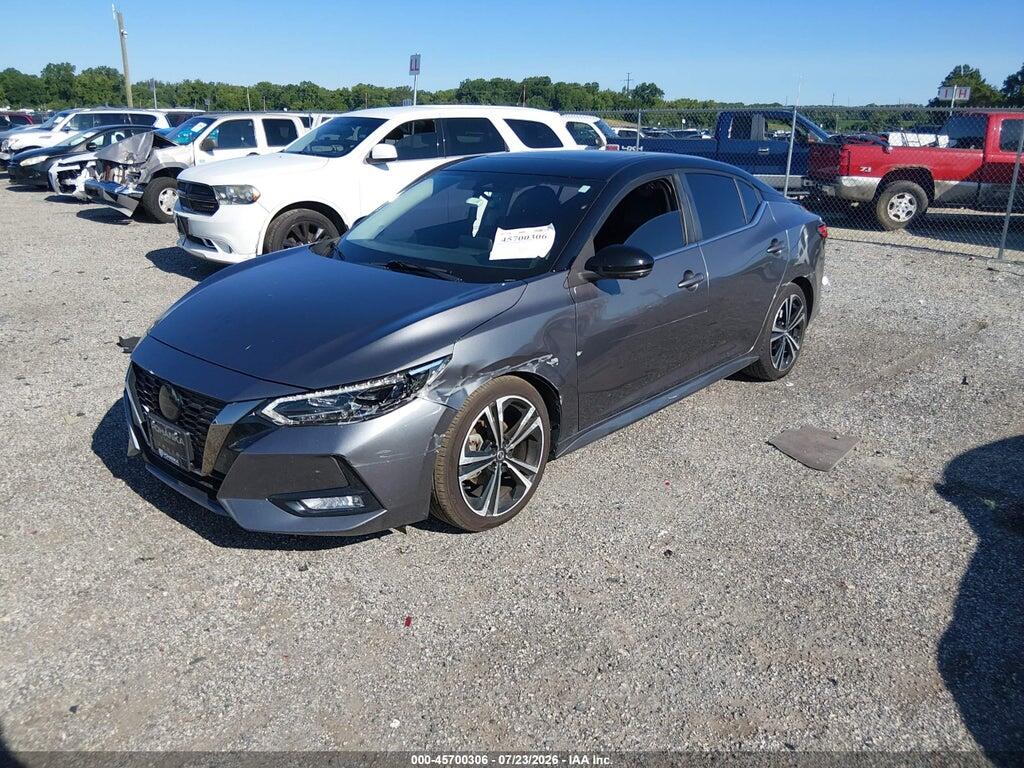 3N1AB8DV3NY315359 2022 NISSAN SENTRA photo no. 2
