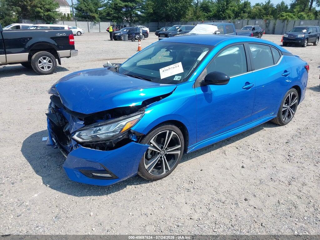 3N1AB8DV8NY315129 2022 NISSAN SENTRA photo no. 2