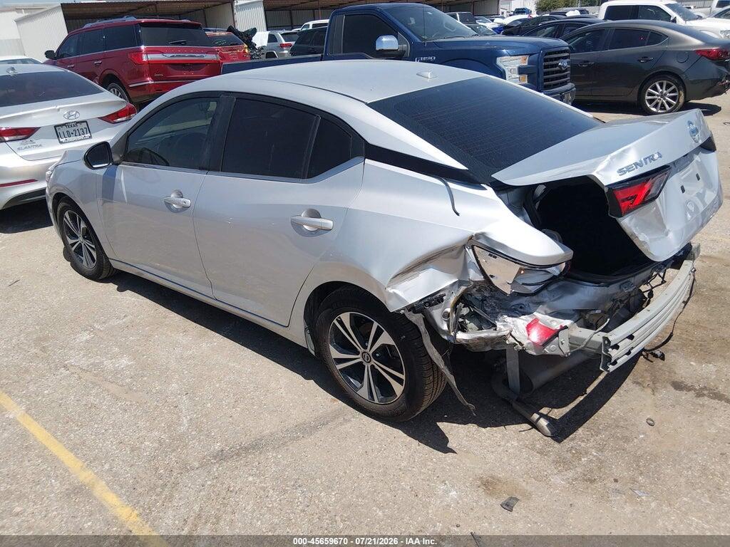 3N1AB8CV0NY242064 2022 NISSAN SENTRA photo no. 3
