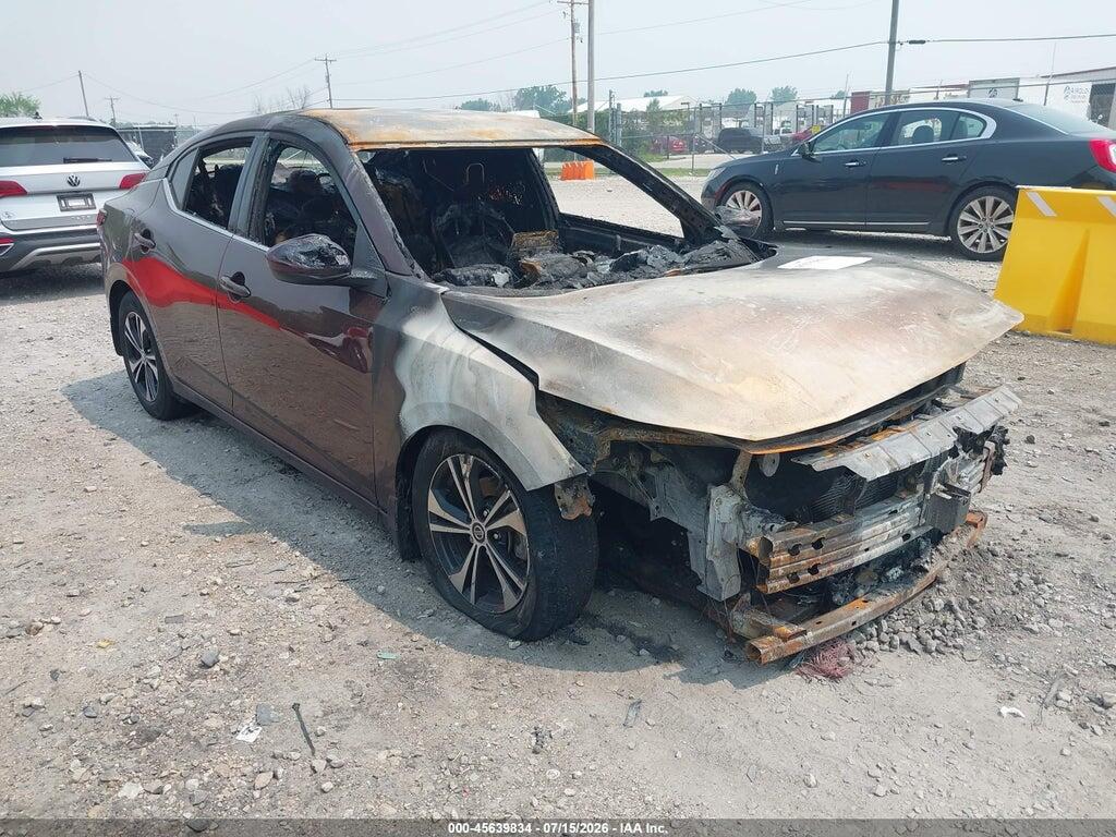 3N1AB8CV4NY312584 2022 NISSAN SENTRA photo no. 1