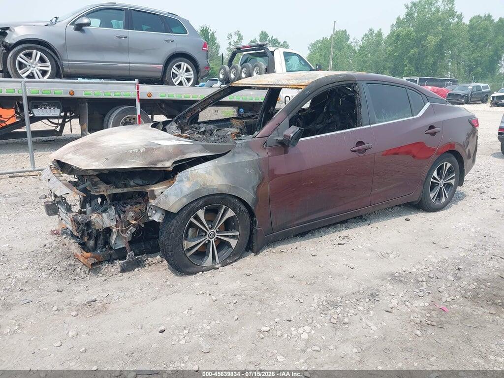 3N1AB8CV4NY312584 2022 NISSAN SENTRA photo no. 2