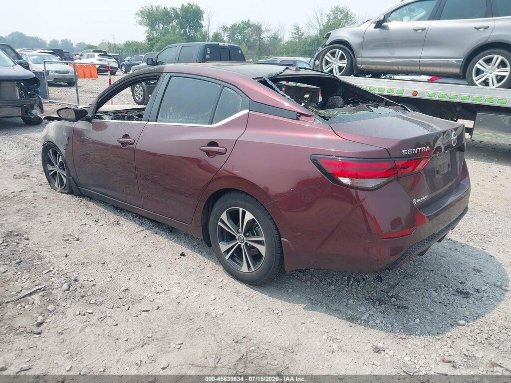 3N1AB8CV4NY312584 2022 NISSAN SENTRA photo no. 3