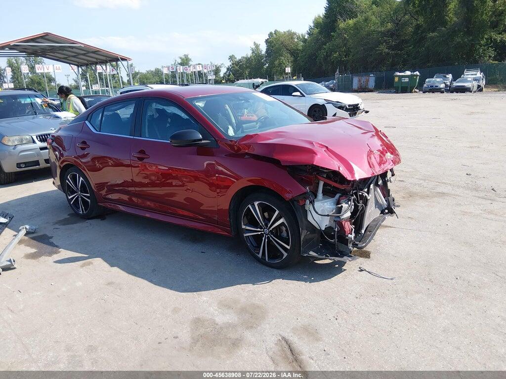 3N1AB8DV7NY300377 2022 NISSAN SENTRA photo no. 1