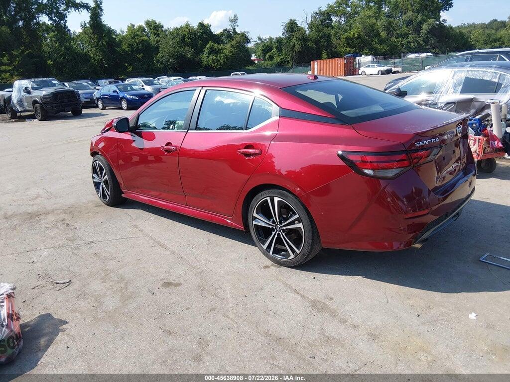 3N1AB8DV7NY300377 2022 NISSAN SENTRA photo no. 3