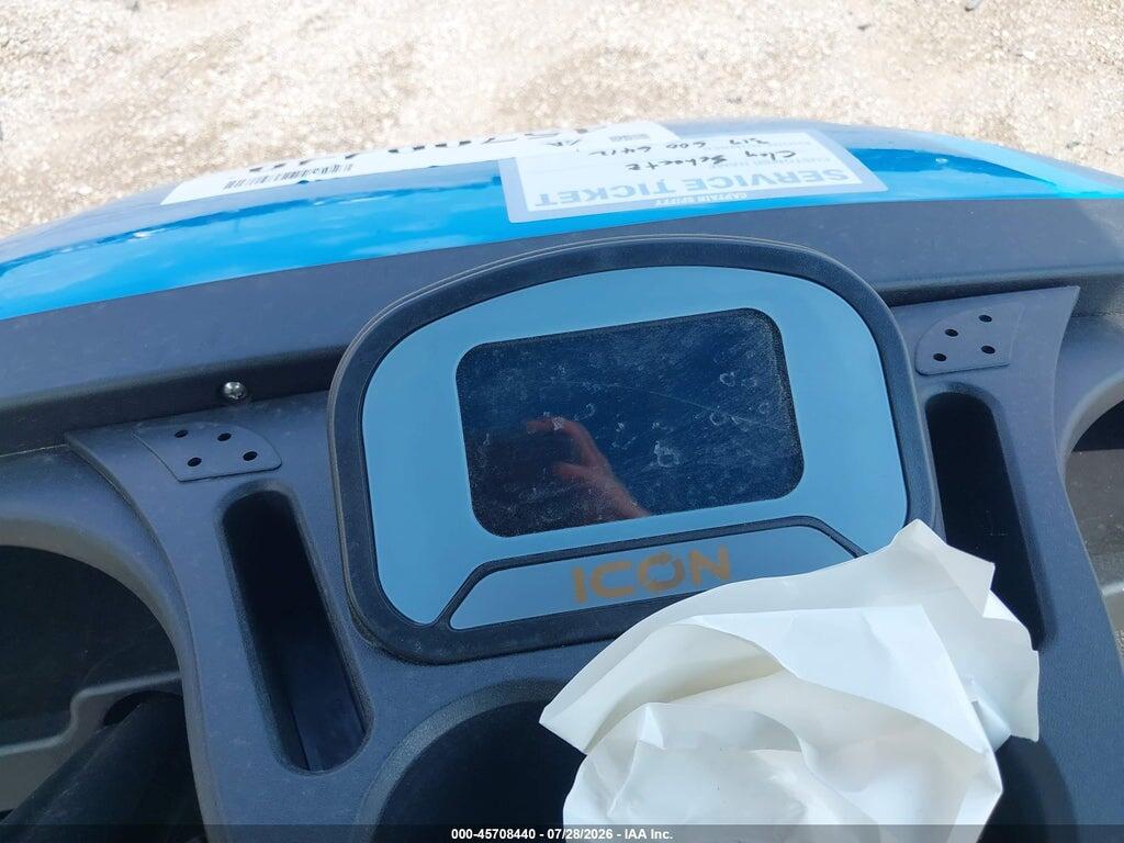 000000LTA00652361 2022 ICON GOLF CART photo no. 7