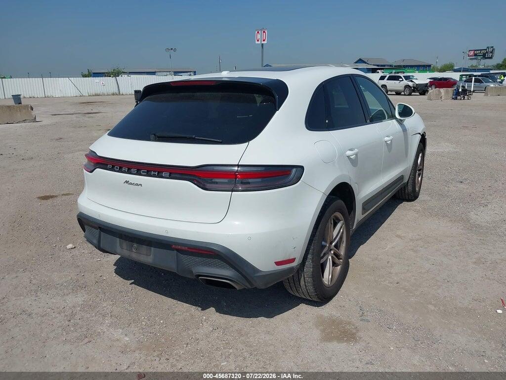 WP1AA2A51NLB02502 2022 PORSCHE MACAN photo no. 4