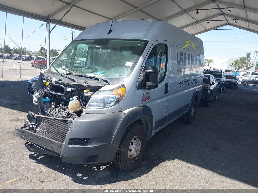 3C6LRVBG6NE102161 2022 RAM PROMASTER 1500 photo no. 2