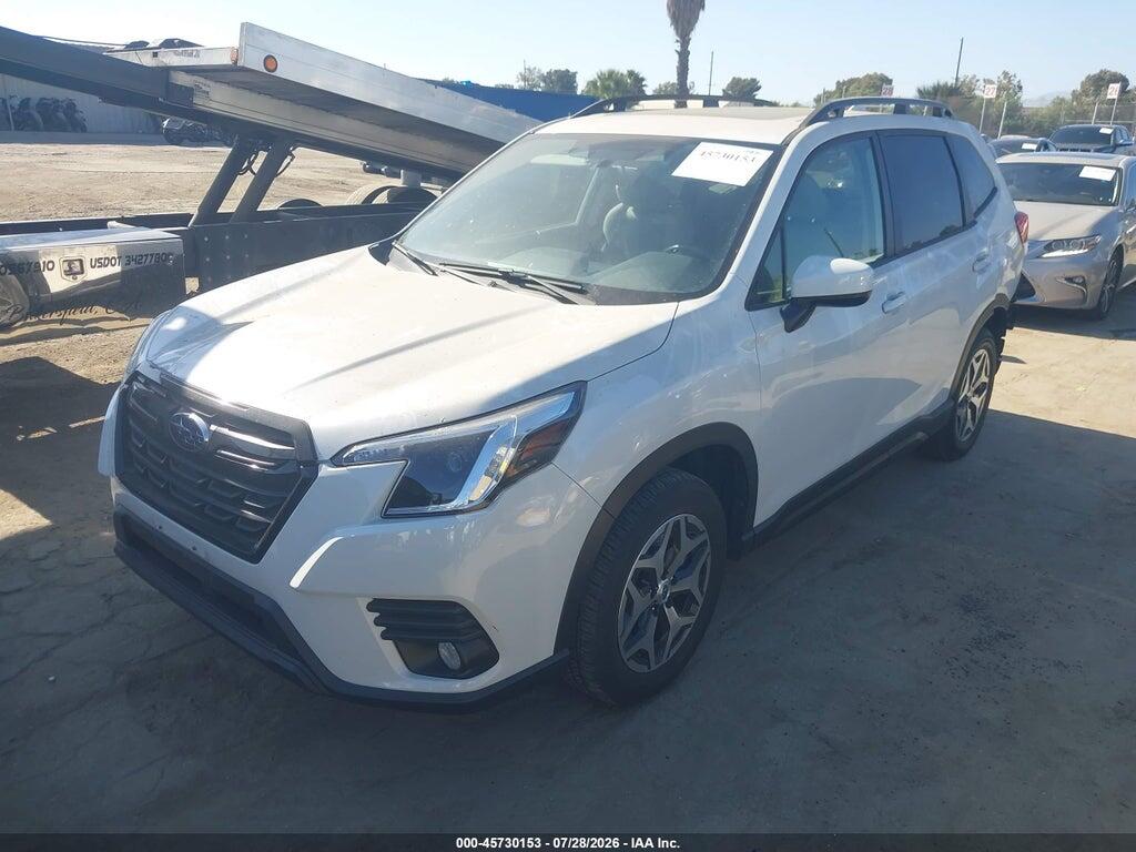 JF2SKAEC2NH434720 2022 SUBARU FORESTER photo no. 2