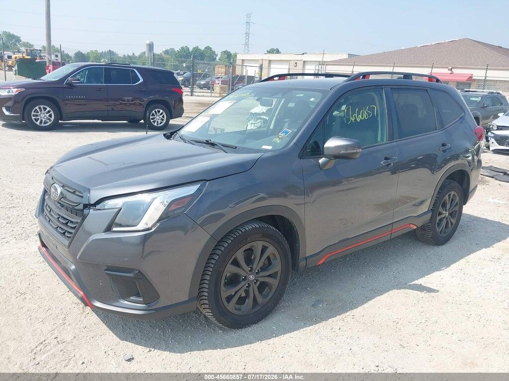 JF2SKAJCXNH496002 2022 SUBARU FORESTER photo no. 2