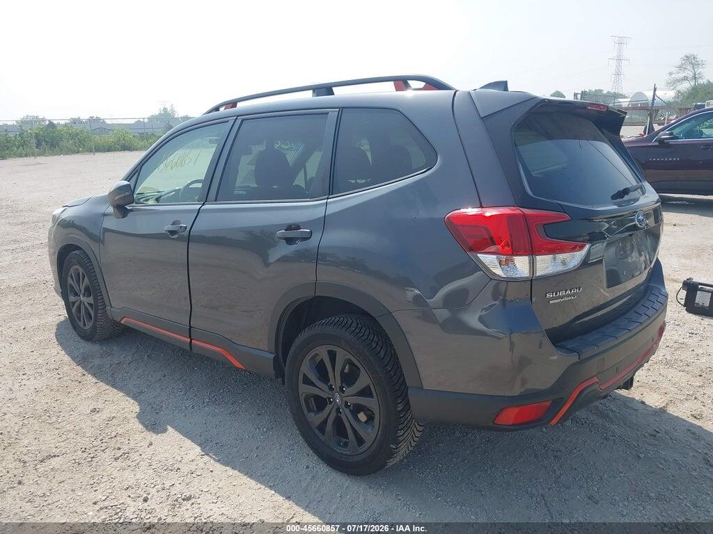JF2SKAJCXNH496002 2022 SUBARU FORESTER photo no. 3