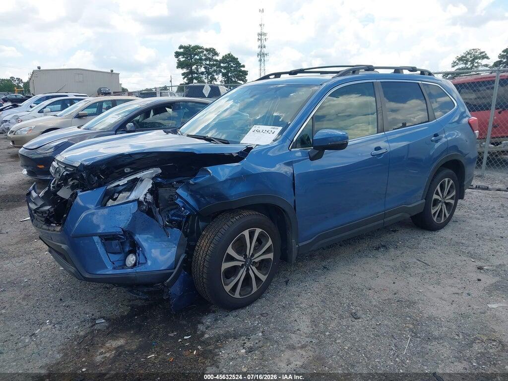 JF2SKAPC3NH481140 2022 SUBARU FORESTER photo no. 2