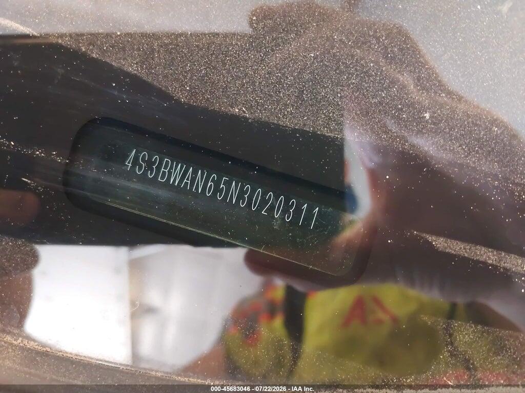 4S3BWAN65N3020311 2022 SUBARU LEGACY photo no. 9