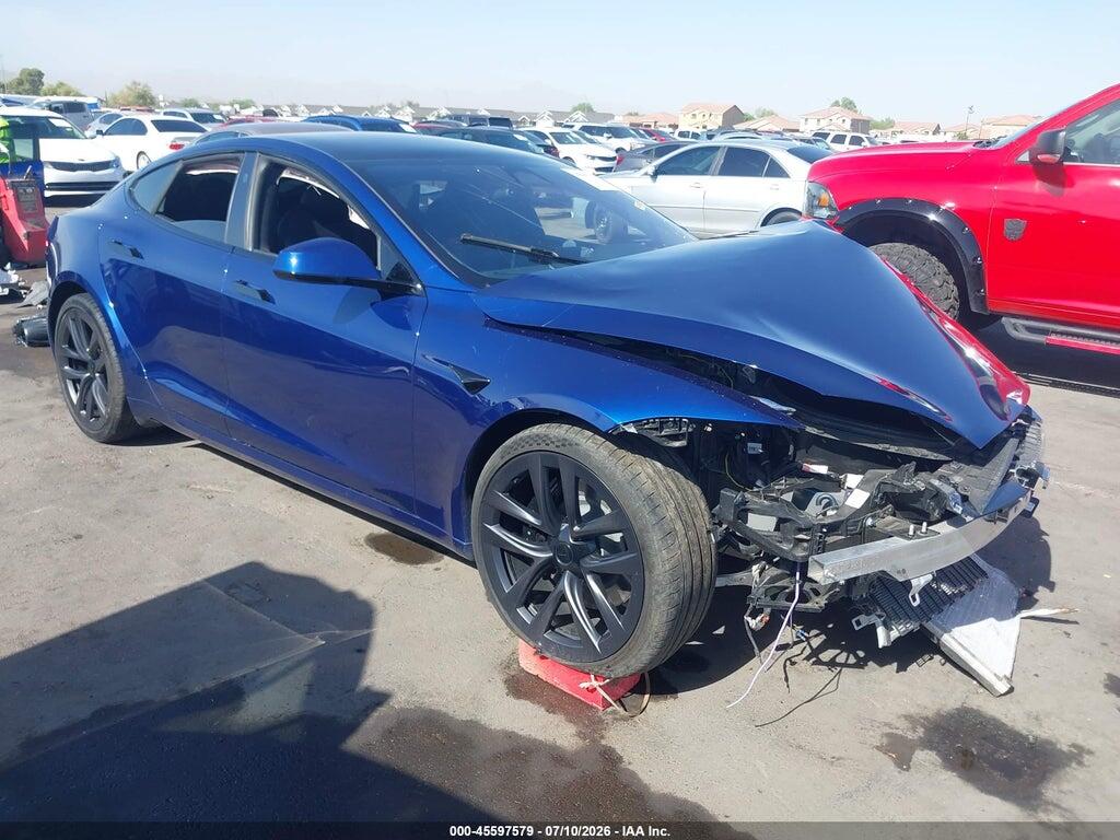 5YJSA1E57NF493510 2022 TESLA MODEL S photo no. 1