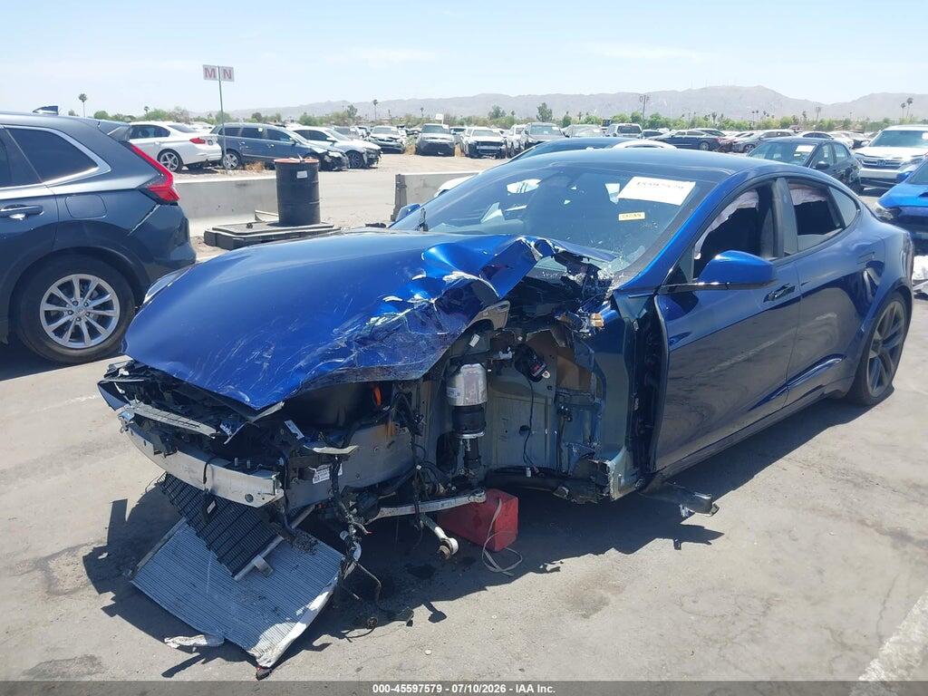 5YJSA1E57NF493510 2022 TESLA MODEL S photo no. 6