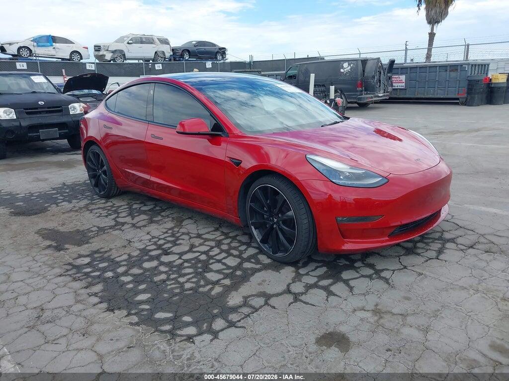 5YJ3E1EB9NF130656 2022 TESLA MODEL 3 photo no. 1