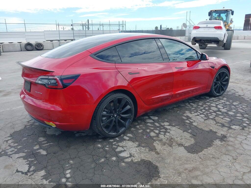5YJ3E1EB9NF130656 2022 TESLA MODEL 3 photo no. 4