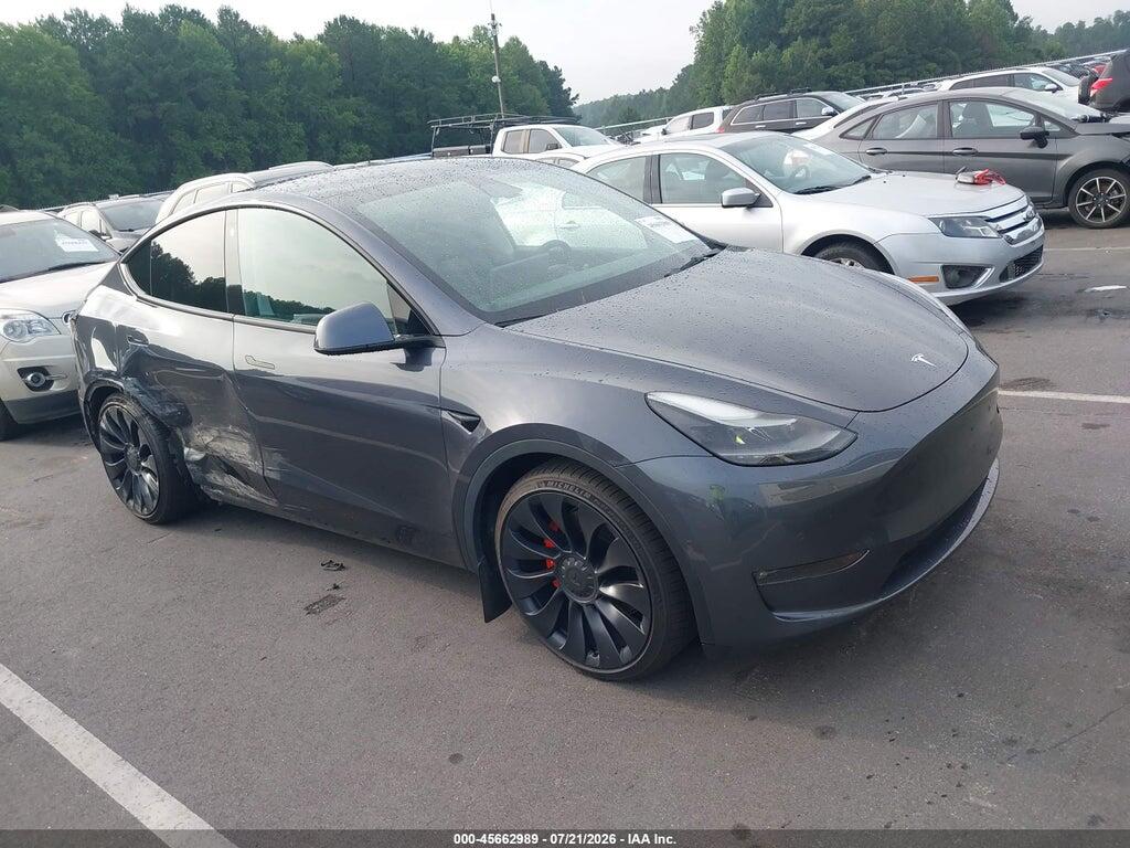7SAYGDEF2NF366122 2022 TESLA MODEL Y photo no. 1