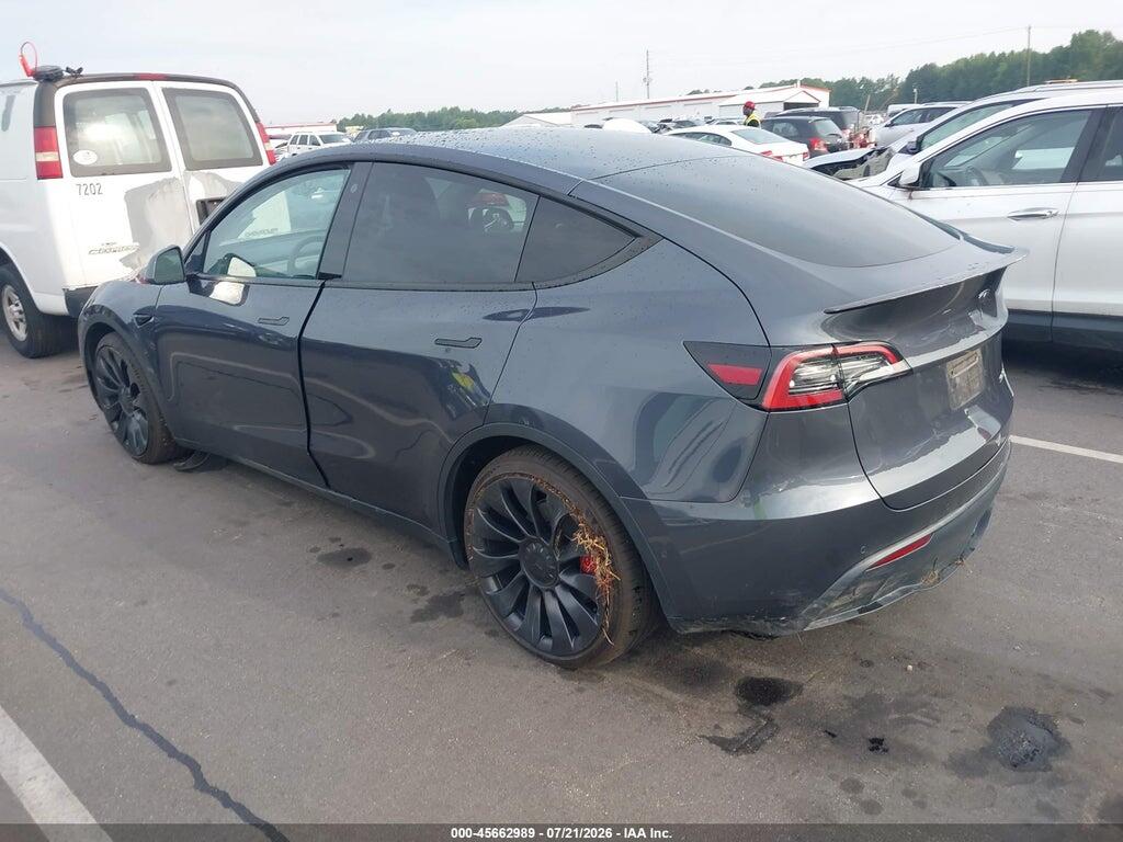 7SAYGDEF2NF366122 2022 TESLA MODEL Y photo no. 3