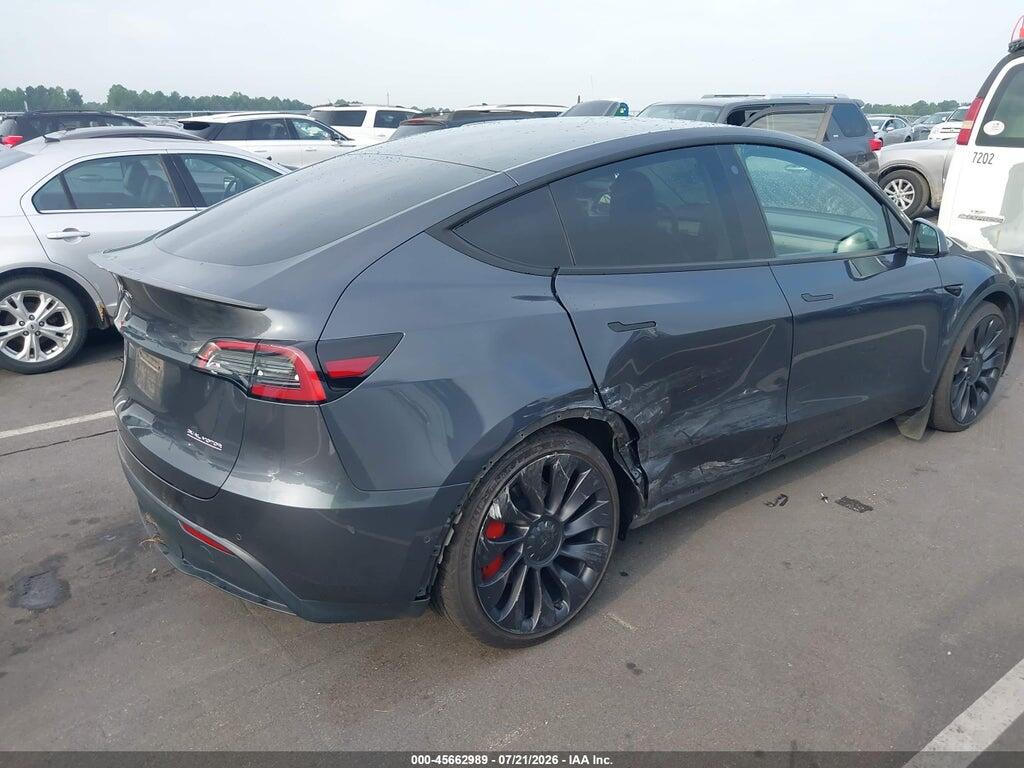 7SAYGDEF2NF366122 2022 TESLA MODEL Y photo no. 4