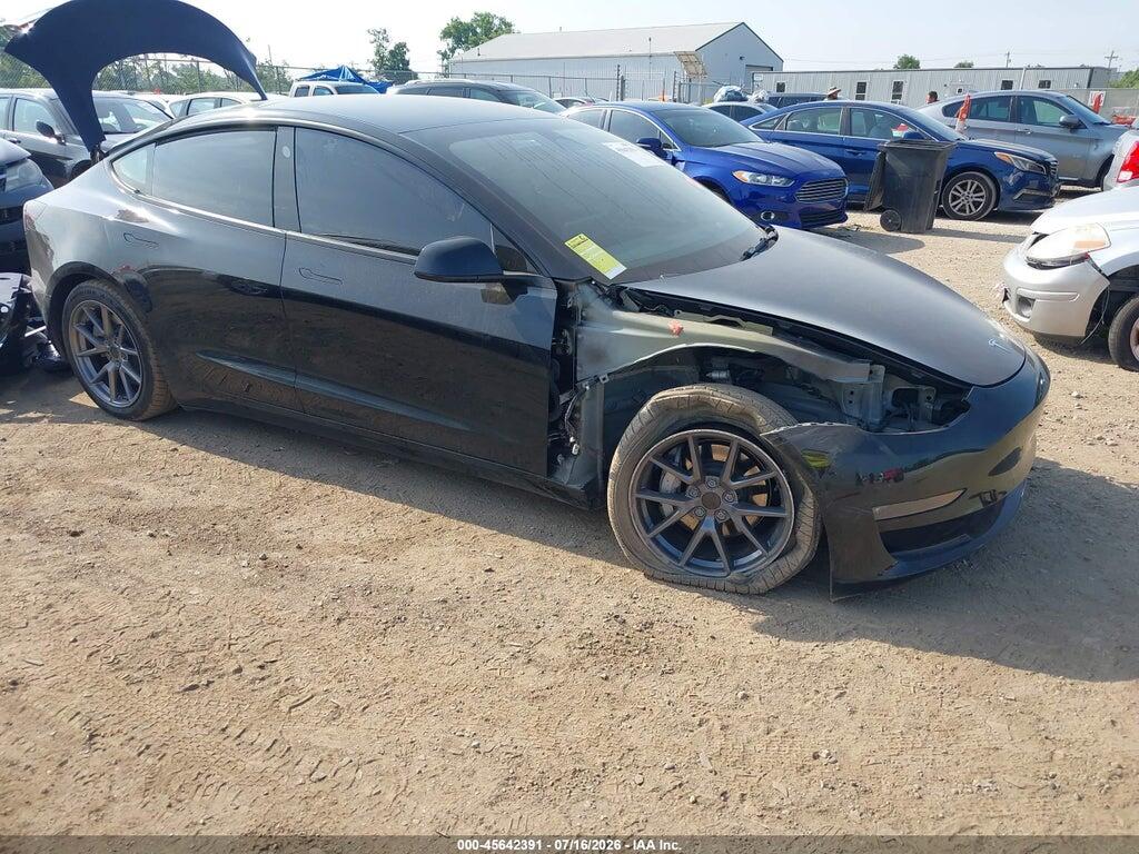 5YJ3E1EB3NF174376 2022 TESLA MODEL 3 photo no. 1