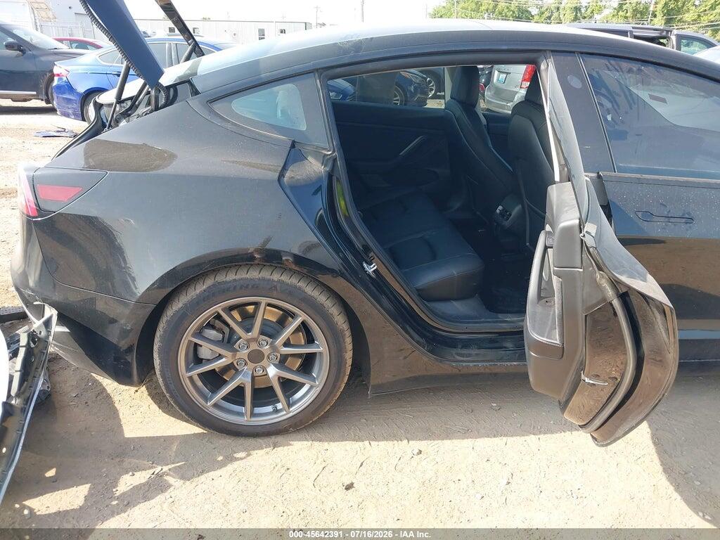 5YJ3E1EB3NF174376 2022 TESLA MODEL 3 photo no. 8