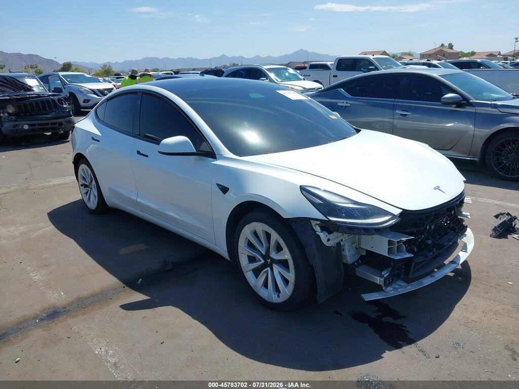 5YJ3E1EB3NF111875 2022 TESLA MODEL 3 photo no. 1