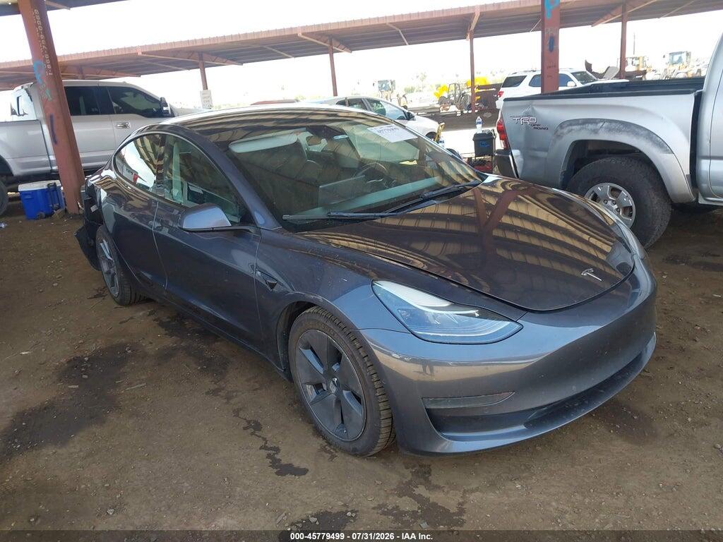 5YJ3E1EA1NF189384 2022 TESLA MODEL 3 photo no. 1