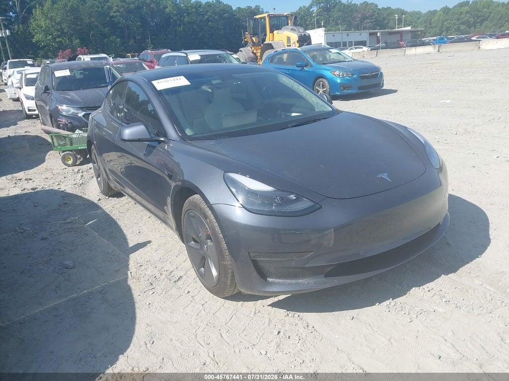 5YJ3E1EA9NF356297 2022 TESLA MODEL 3 photo no. 1