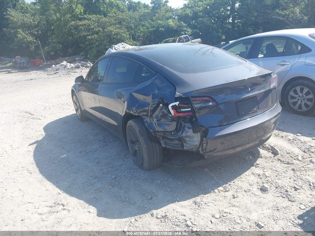 5YJ3E1EA9NF356297 2022 TESLA MODEL 3 photo no. 3