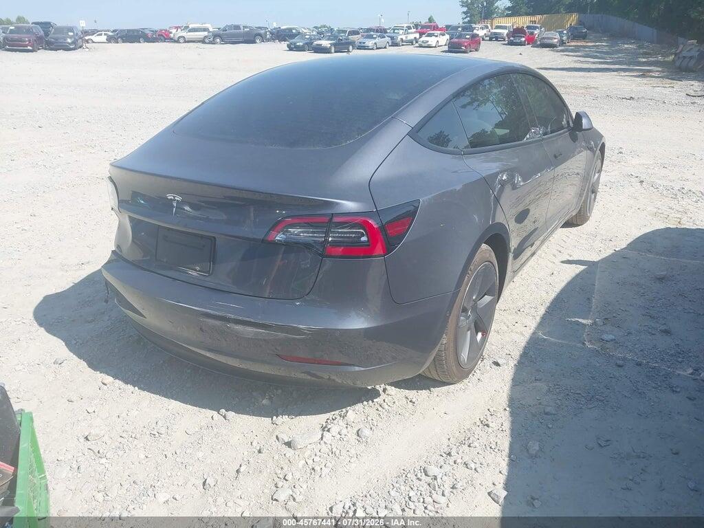 5YJ3E1EA9NF356297 2022 TESLA MODEL 3 photo no. 4
