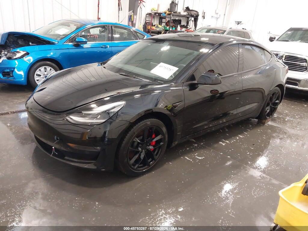 5YJ3E1EC3NF331803 2022 TESLA MODEL 3 photo no. 2
