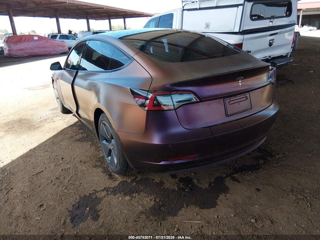 5YJ3E1EA5NF296910 2022 TESLA MODEL 3 photo no. 3