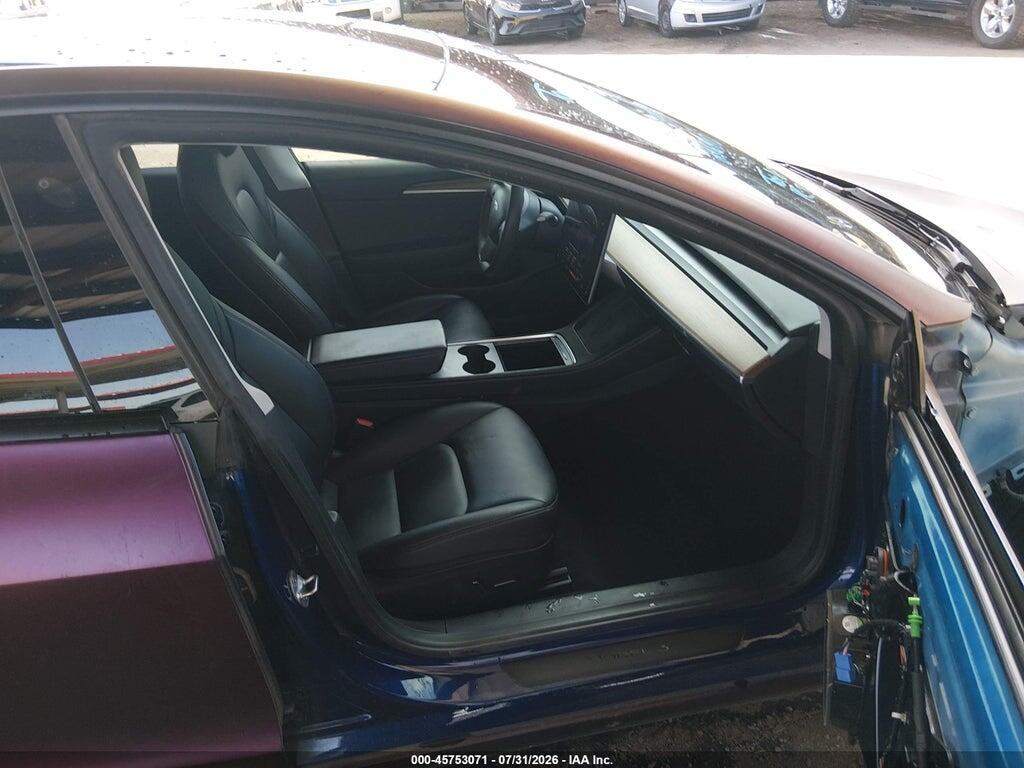 5YJ3E1EA5NF296910 2022 TESLA MODEL 3 photo no. 5