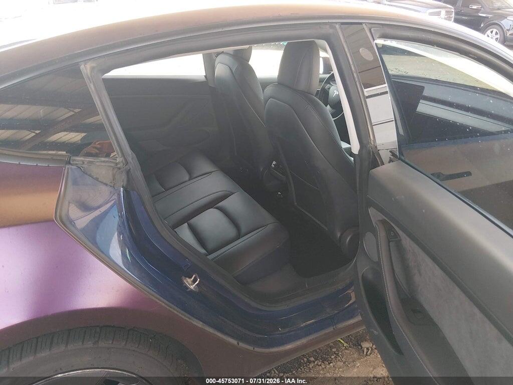 5YJ3E1EA5NF296910 2022 TESLA MODEL 3 photo no. 8